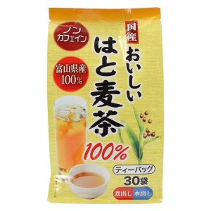 おいしいはと麦茶100％