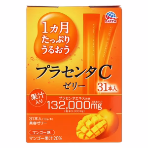 1ヶ月たっぷりうるおう プラセンタCゼリー マンゴー味