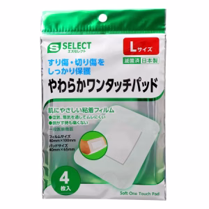 エスセレクト やわらかワンタッチパッド