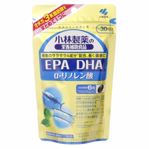 小林製薬の栄養補助食品 EPA DHA α-リノレン酸