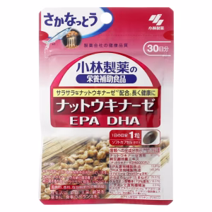 小林製薬の栄養補助食品 ナトウキナーゼ EPA DHA
