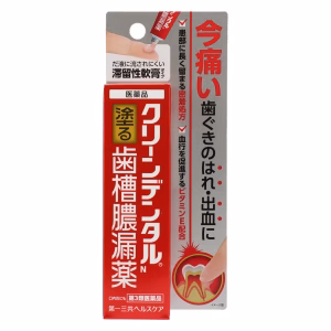 クリーンデンタルN 塗る歯槽膿漏薬【第３類医薬品】