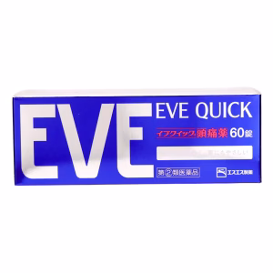 Средство от головной боли EVE QUICK, 60 таблеток (препарат II категории, особый)