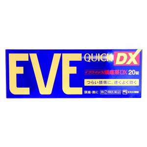 Средство от головной боли EVE QUICK DX, 20 таблеток (препарат II категории, особый)