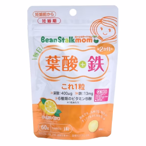 ビーンスタークマム 毎日葉酸＋鉄 これ1粒